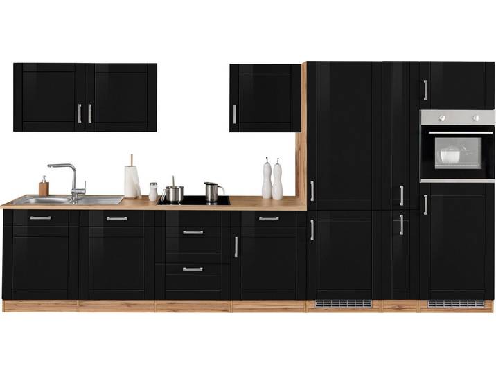 KOCHSTATION Küchenzeile KS-Tinnum, ohne E-Geräte, Breite 390 cm