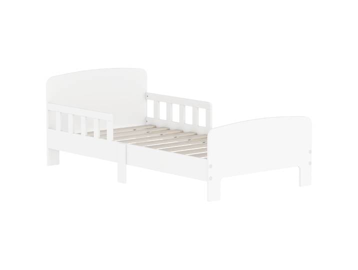 AIYAPLAY Lit enfant, lit au sol enfant avec barrières de sécurité haute, sommier à lattes et cadre robuste, pour fille et garçon