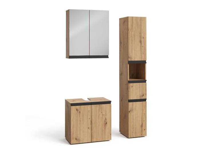 Vicco Badmöbel-Set Torren, Artisan-Eiche 60 cm