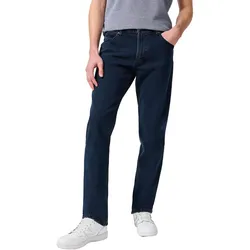 Wrangler Herren Jeans REGULAR -  Mid Waist - Regular Fit - Blau Schwarz - W10GM7107 Black Rinse - 33W / 30L