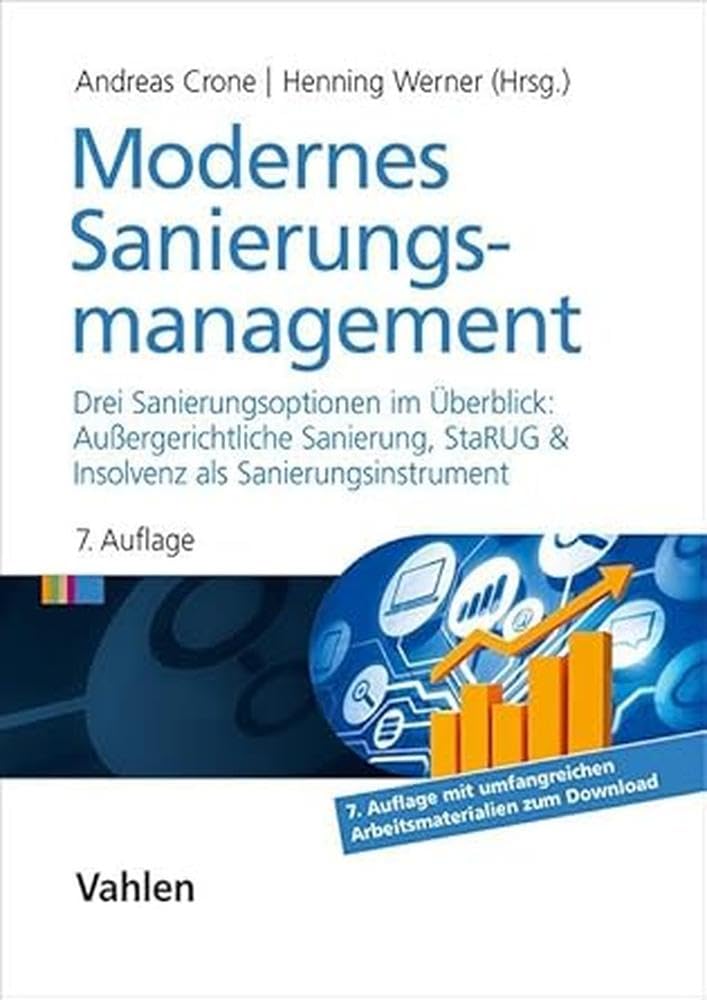 Modernes Sanierungsmanagement: Drei Sanierungsoptionen im Überblick: Außergerichtliche Sanierung, StaRUG und Insolvenz als Sanierungsinstrument (Management Competence) - Preis vom 10.10.2026 11:48:34 h