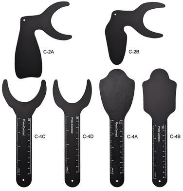 Smart Shopping Spot Orthodontic Cheek Plate With Scale Mark Autoclavable Metal Dentistry Tool For Professional Use Orthodontic Cheek Plate With Scale Mark Autoclavable Metal Dentistry Tool For Professional Use
