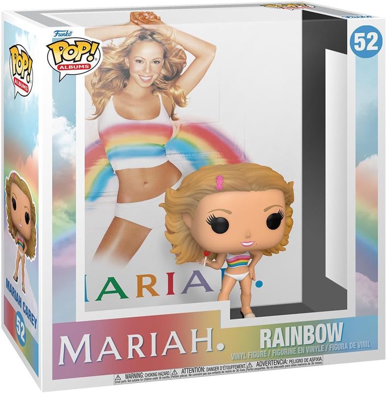 Funko Pop! Albums: Mariah Carey - Rainbow #52 Vinyl Figure