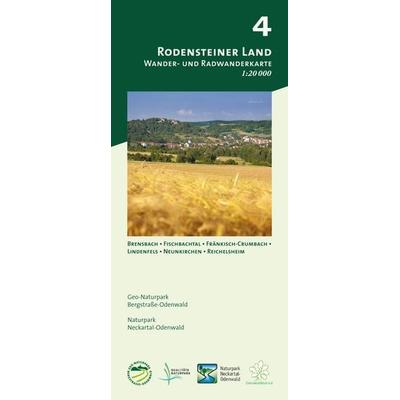 Blatt 4, Rodensteiner Land, Sonstige von , Meki Landkarten, 978-3-947593-36-1