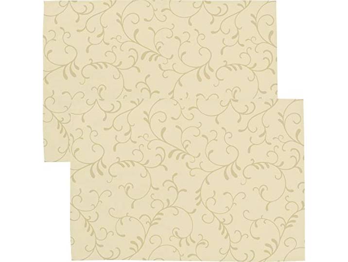 Erwin Müller Tischset Essen 2er-Pack abwaschbar Natur Größe 35x50 cm