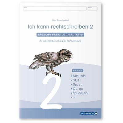 Ich kann rechtschreiben 2 - Schülerarbeitsheft für die 2. und 3. Klasse - neues Design, Taschenbuch von Sternchenverlag GmbH,Katrin Langhans,