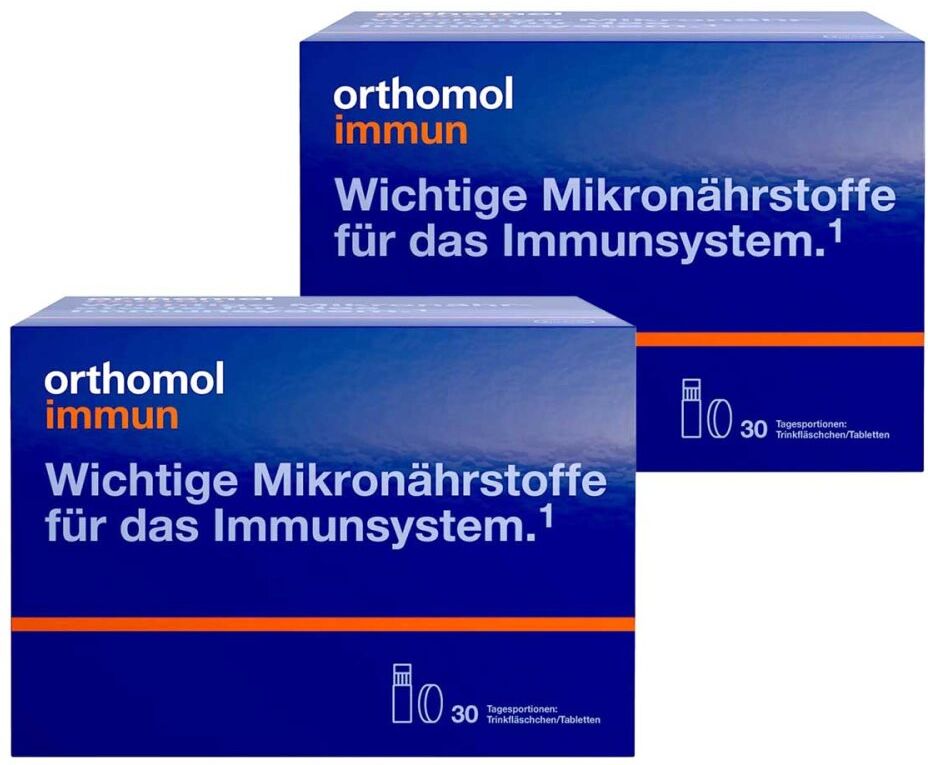 Orthomol Immun Trinkfläschchen/Tabletten