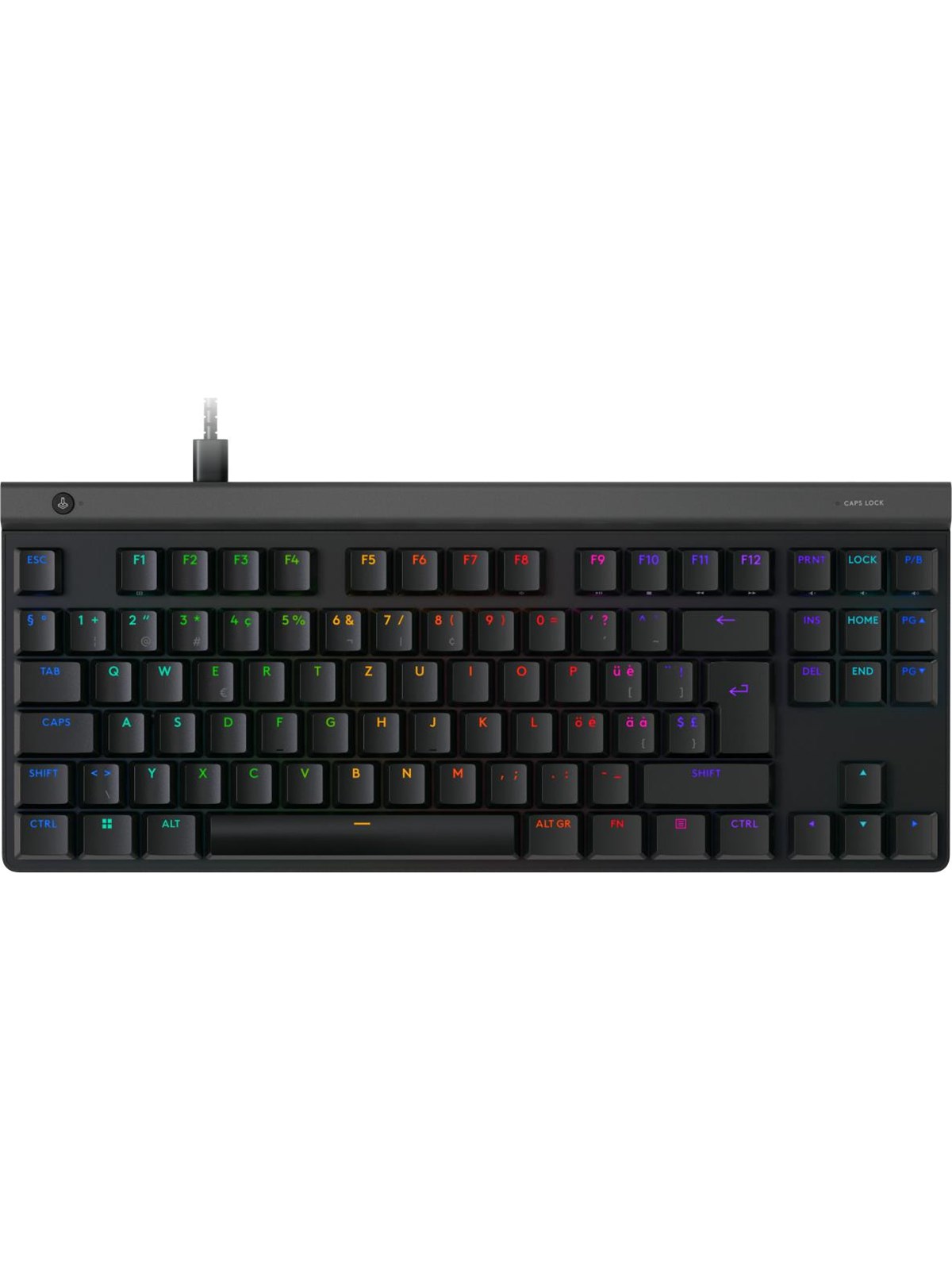 Logitech G515 TKL - Tactile - Gaming Tastatur (TKL) - 80% - Schweiz - Schwarz