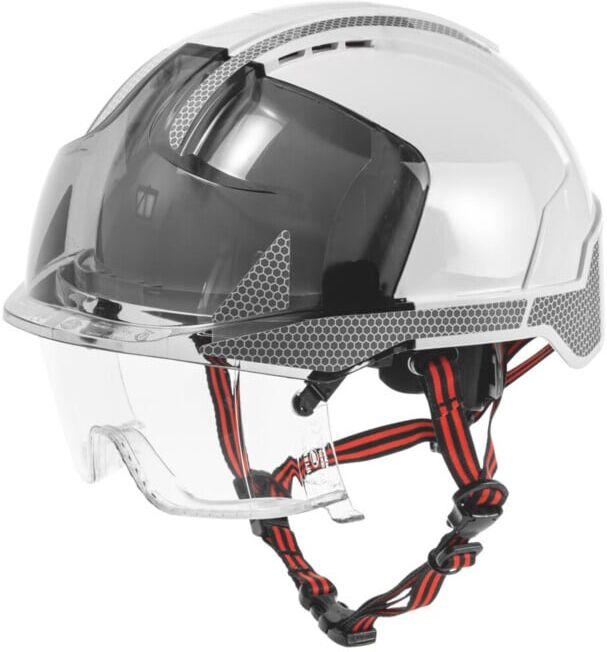 JSP Casques de chantier EVO VISTAlens Dualswitch, Couleur: WHITE (AMF270-005-F00)