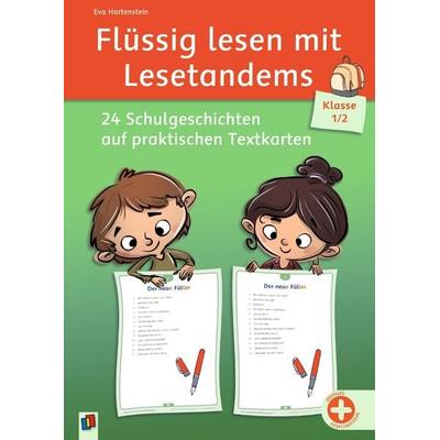 Flüssig lesen mit Lesetandems – 24 Schulgeschichten, Klasse 1/2, Sonstige von Eva Hartenstein, Verlag an der Ruhr, 978-3-8346-6929-2