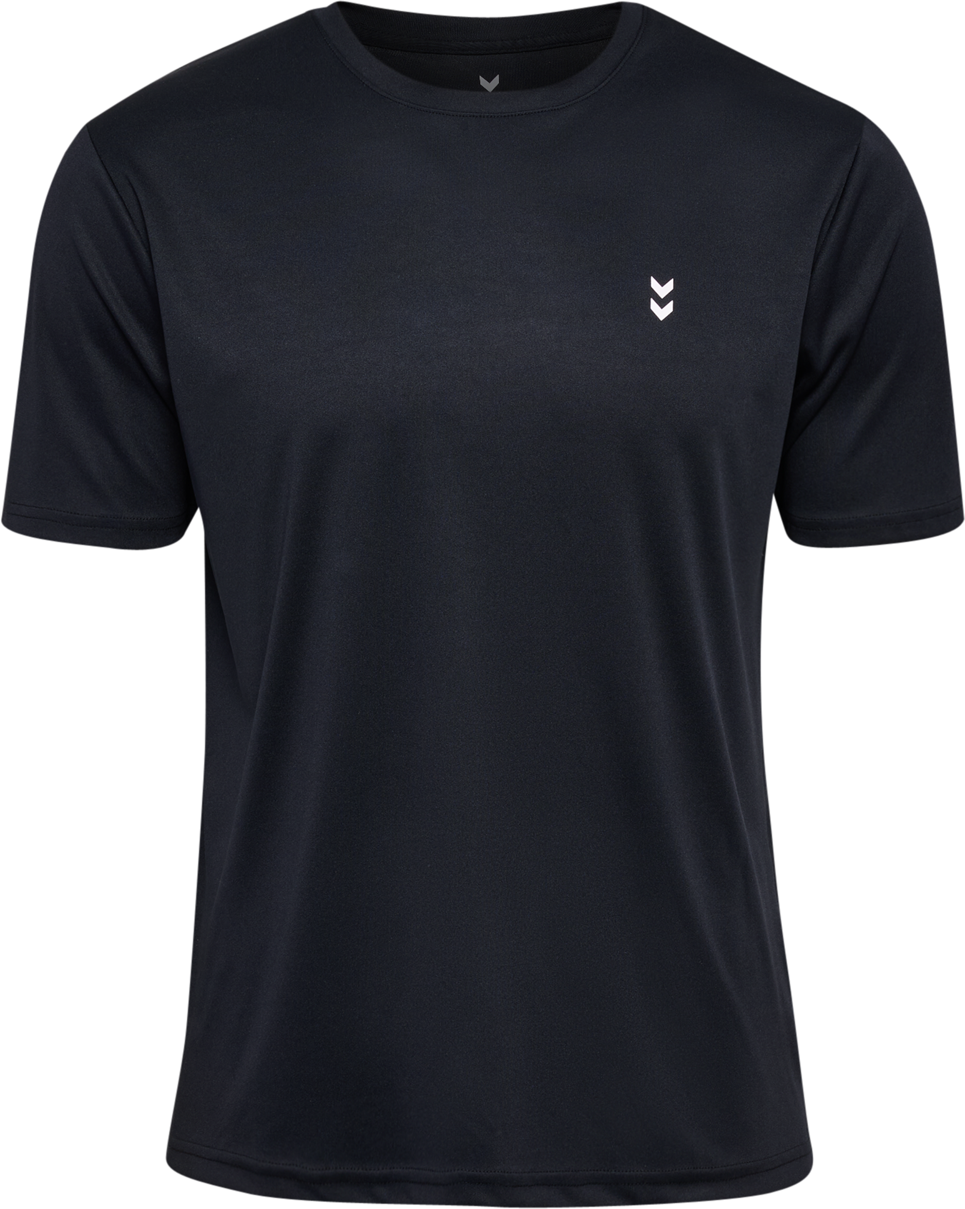 Trainingsshirt HUMMEL "HMLPULSE TRAINING T-SHIRT S/S", Herren, Gr. S, schwarz, Obermaterial: 100% Polyester, Rundhals, Shirts Trainingsshirt, kurze Ärmel, atmungsaktiv, schnell trocknend schwarz S