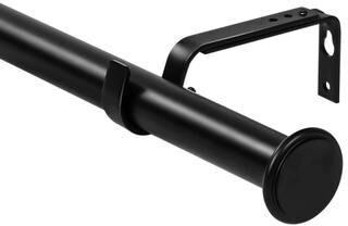 Urbanest 1-inch Diameter Bouton Adjustable Single Drapery Curtain Rod