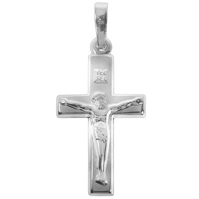 Kettenanhänger FIRETTI "Schmuck Geschenk Silber 925 Halsschmuck Anhänger Kreuz", silber (silberfarben), Schmuckanhänger, Herren, Silber 925 (Sterlingsilber), 195 g, Kettenanhänger