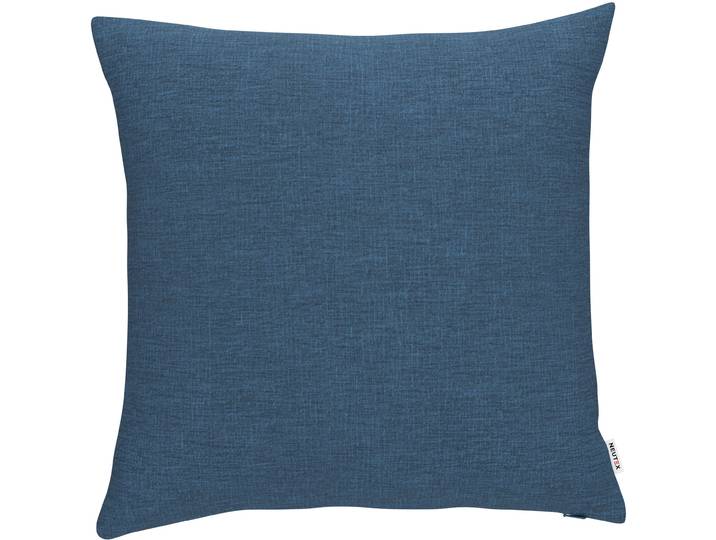Dekokissen NEUTEX FOR YOU Inuit Gr. 1, blau (ozean, unifarben), B:38cm L:38cm, Bezug: 85% Polyacryl, 15% Polyester, Dekokissen_Sitzkissen_Kissenhüllen, Dekokissen, ohne Füllung
