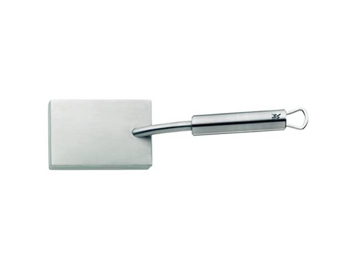 WMF Profi Plus Fleischklopfer 31 cm, Fleischplattierer, Schnitzelklopfer, Fleischhammer, Cromargan Edelstahl teilmattiert, Plattiereisen spülmaschinengeeignet