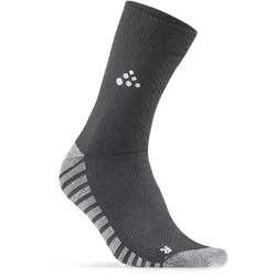 CRAFT Progress Mid Antirutschsocken 995000 - asphalt 34-36