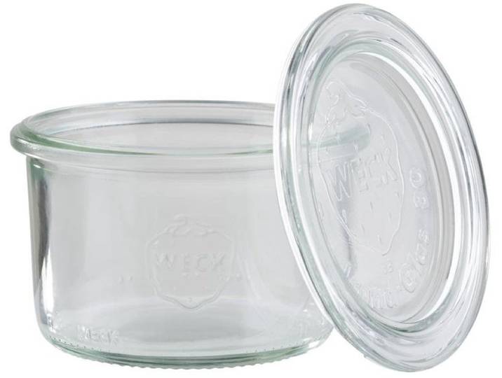 APS Voorraadpot - Bewaarpot - Vaatwasserbestendig - 12-Delige Set - Glas - Transparant - 200 ml