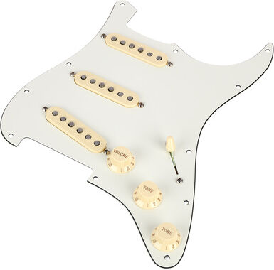 Fender Pre-Wired ST Pickguard 50 Par Parchemin