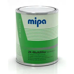MIPA 2K-Multifiller Schleiffüller 4:1 Naß-in-Naß Füller dunkelgrau, 1Ltr.