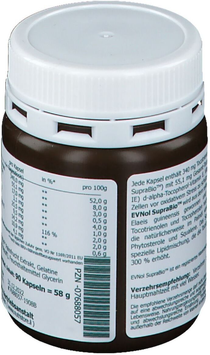 The Nutri Store Tocotrienol Kapseln 90 St 90 St Kapseln