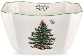 Spode Christmas Tree Square Bowl