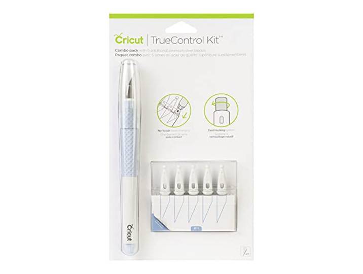 Cricut 2004843 TrueControl Messenkit Blauw met 5 extra messen