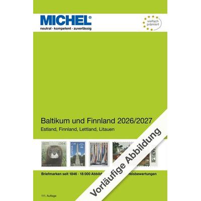 Baltikum und Finnland 2026/2027, Gebundene Ausgabe von MICHEL-Redaktion, Schwaneberger, 978-3-95402-561-9