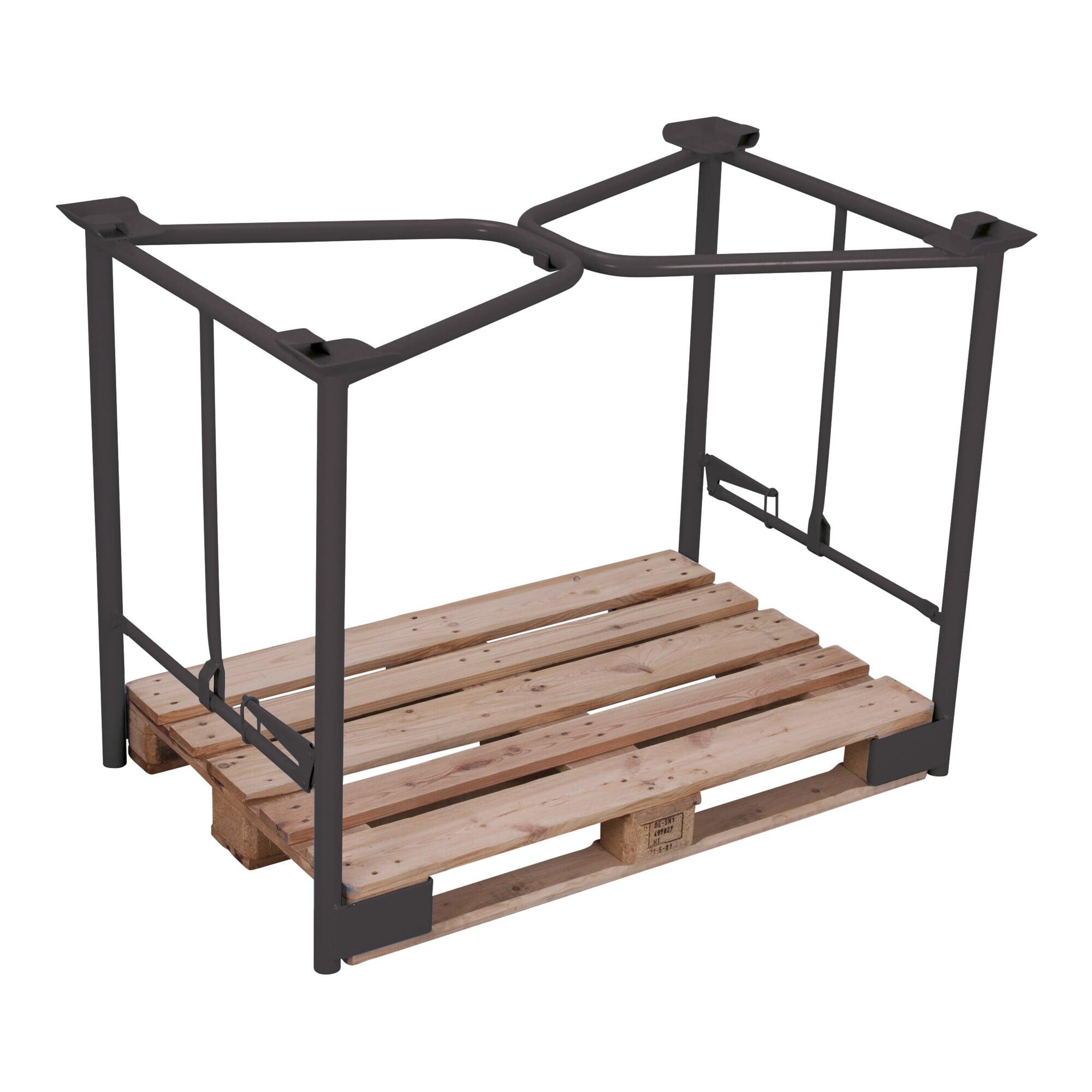 VARIOfit Palettenaufsatz Typ 65K RAL 7016 (pa-080.301/AG)