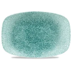 Churchill Raku Jade Green Chefs Platte 23.7x15.7cm