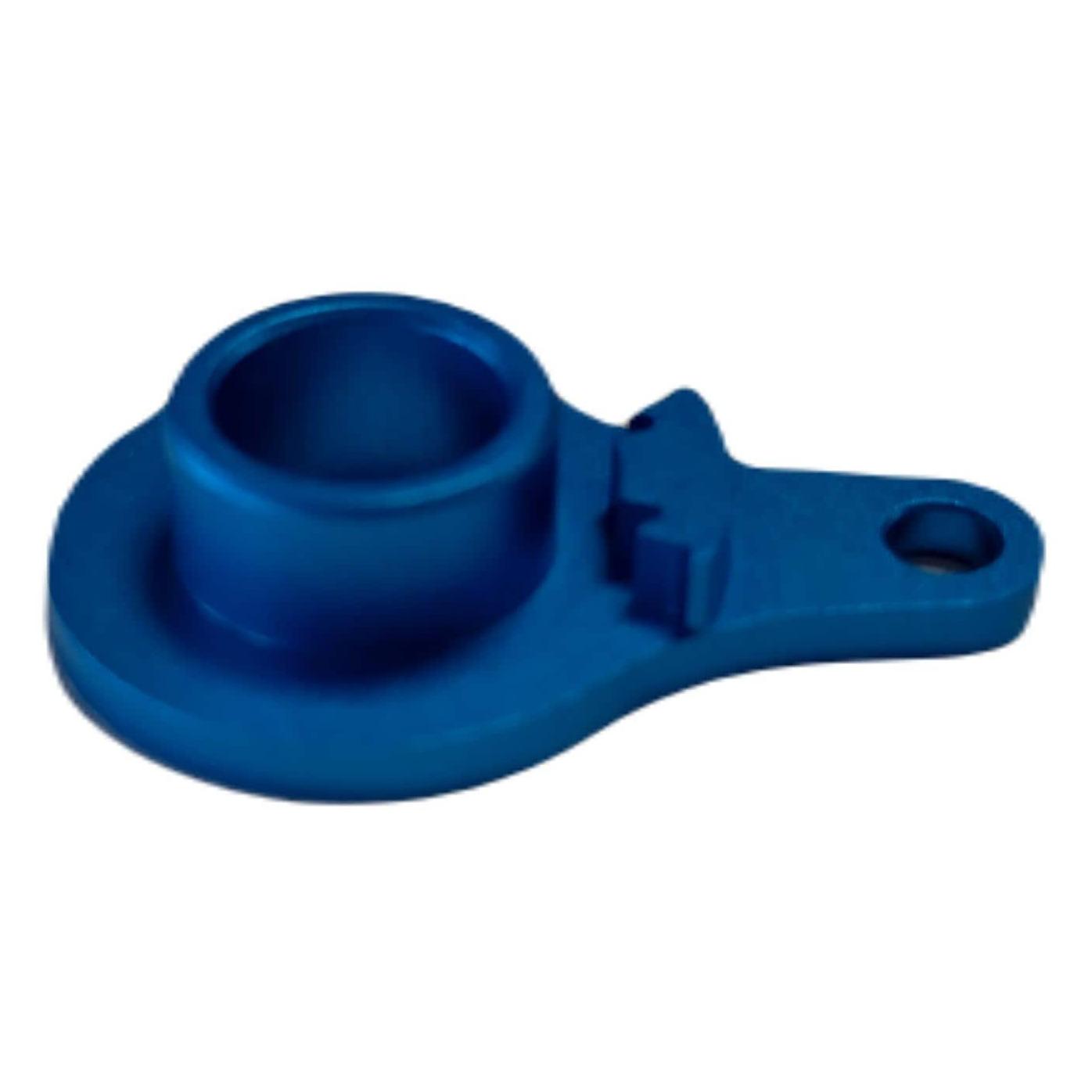 Tamiya Alu Ruderhorn Blau elox. H.T.Servo Saver (300054121)