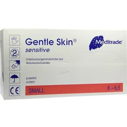 Gentle Skin Sensitive U-Handsch Lat Pudfr Unst S 100 ST