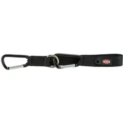 3x Trixie Universal-Anschnallschlaufe XS-S, 30 cm / 25 mm, Schwarz (Hund), Tiertransport