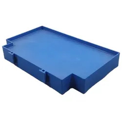 Grundplatte blau für GMT, HSK, GMTM für Müllsack für Reinigungswagen GMT, HSK, GMTM