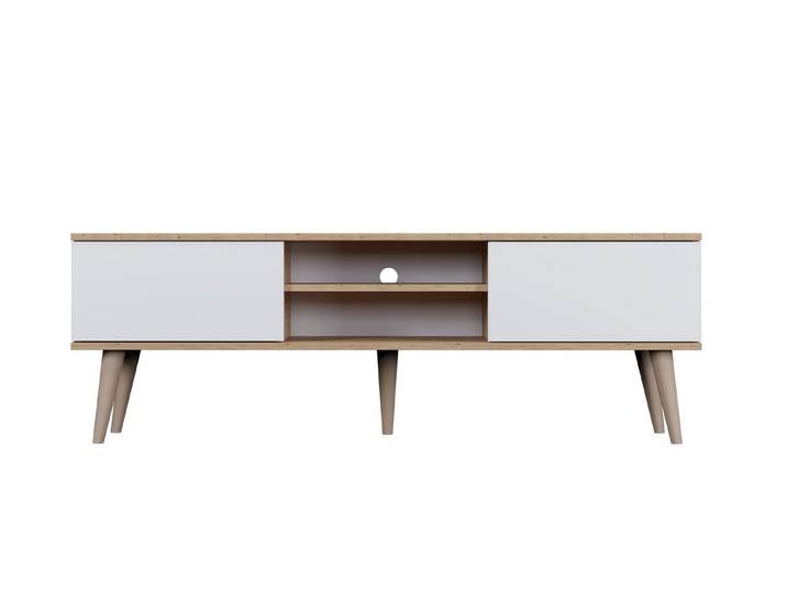 99rooms Lowboard Pronton (TV-Kommode, TV-Schrank, Fernsehschrank), Modern Design, mit viel Stauraum, ABS-Schutzkanten