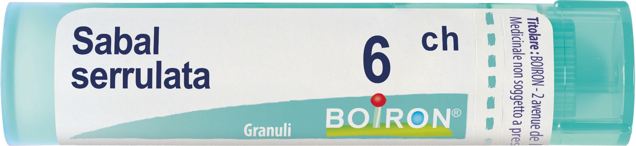 Boiron Sabal Serrulata 6 Ch Tubo 2020