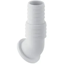 Geberit Winkelschlauchtülle 242691111 für Aufputz-Siphon für Geräte, Kunststoff, weiß