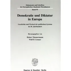 Demokratie und Diktatur in Europa, Fachbücher