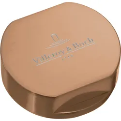 Villeroy und Boch Abdeckkappe 94052604 bronze, Edelstahl massiv, rund, für Einzeldrehgriff