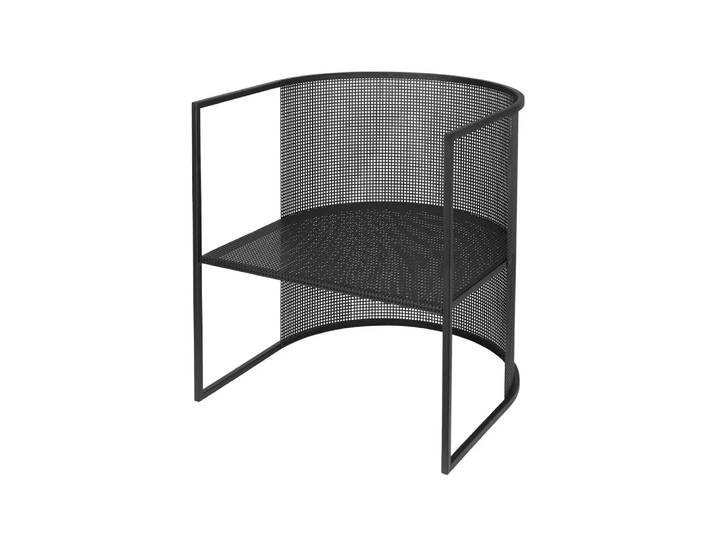 Kristina Dam Studio Bauhaus Loungesessel Black
