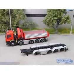 Elbe-Modell 2x Umbausatz 5achs Chassis mit Riffelblech Kotflügeln (2 Varianten) EM255