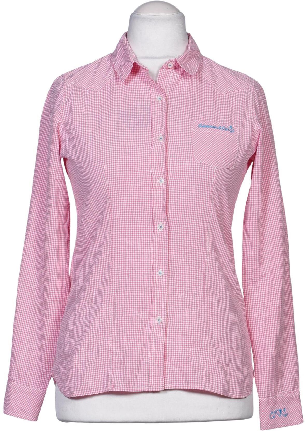Adenauer & Co Damen Bluse, Pink, Gr. M, Baumwolle - Second Hand