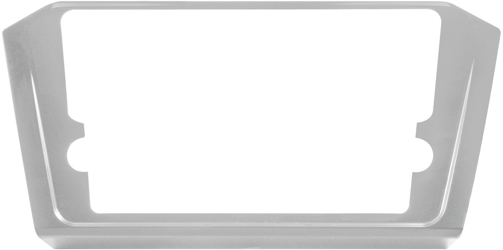 Phonocar Einbaurahmen/-Blende, Radio Radio-Rahmen Für Vm112 Silber-Grau 03059