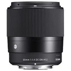 Sigma Contemporary AF 30mm F1.4 DC DN schwarz für Sony E - inkl. 6 Jahre Garanti...