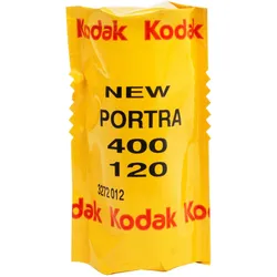 Kodak 1x5 Portra 400 120, Analogfilm, Violett