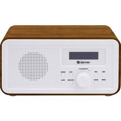 Denver DAB-30DW Dark Wood Tischradio DAB+, UKW Weckfunktion Holz-Braun (seidenmatt) 111111000650