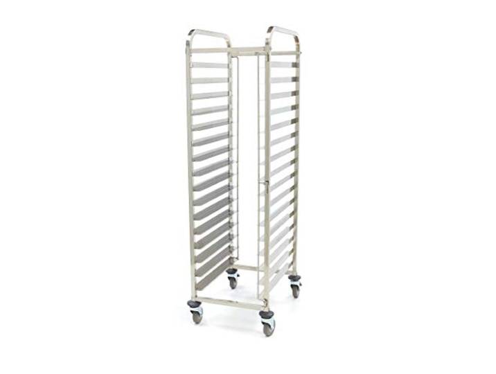 Maxima Gastro Tablettwagen - Bäckerei-Norm - Passt 16 x Tabletts (60 x 40 cm) - exkl. Tabletts