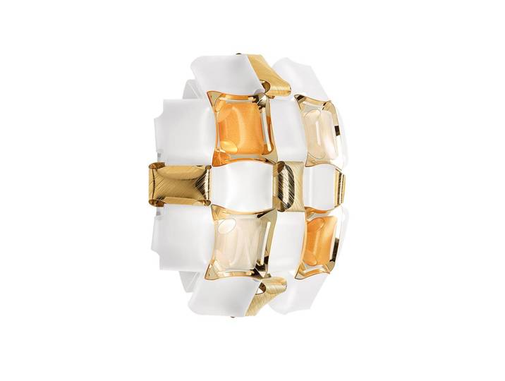 SLAMP lampe murale applique MIDA APPLIQUE (Amber - Lentiflex® / Opalflex®)