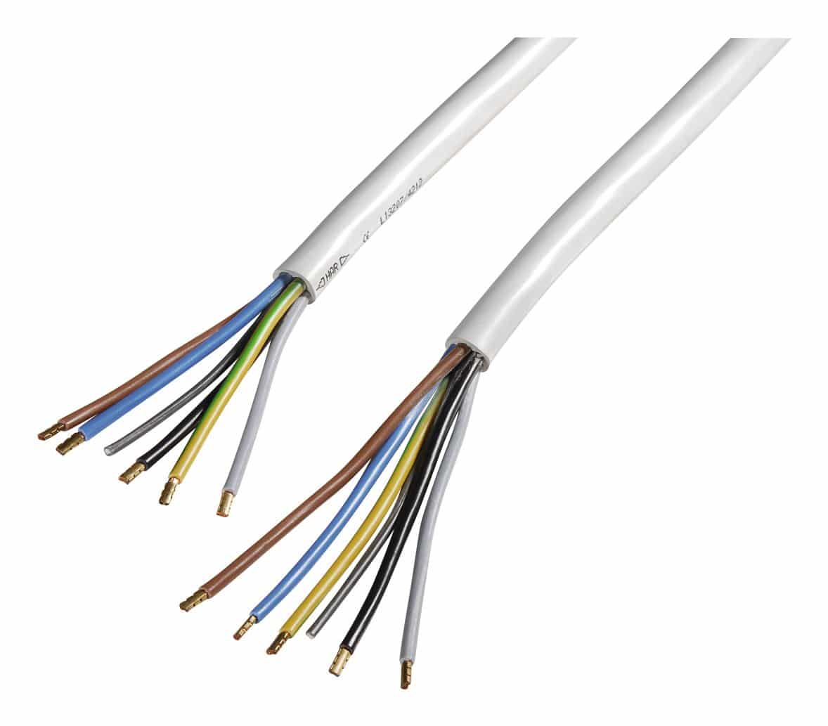 Xavax 220796 Elektroherd-Zuleitung, 1,5 m H05VV-F 5 x 2,5 mm² 00220796