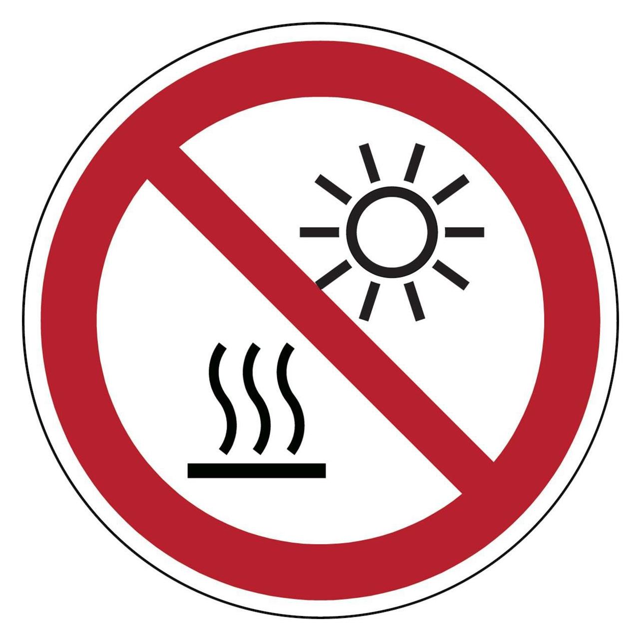 Brady ISO Safety Sign - Do not (P/P068/NT/PP-DIA150-1)