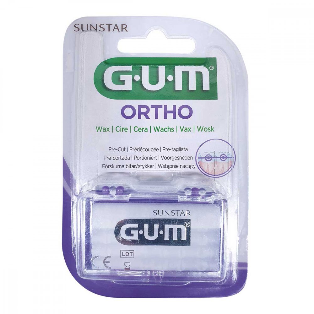 Sunstar Deutschland GmbH GUM ORTHO Wachs 02234618